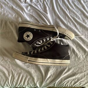 Converse Black Canvas High-Tops